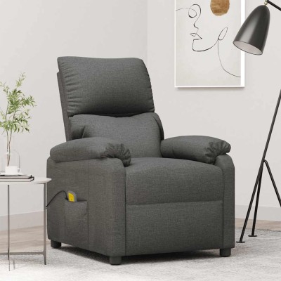 Massage chair, dark gray,...