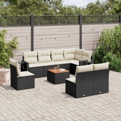 Garden set with cushions, 9...