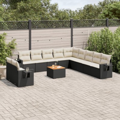 Sofa set with cushions, 12...