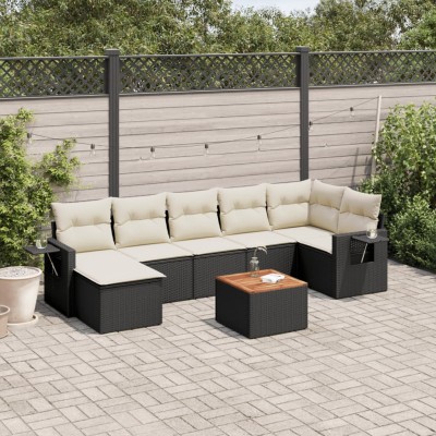 Sofa set with cushions, 8...