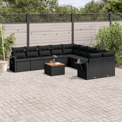 Garden set with cushions,...