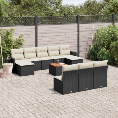 Garden set with cushions,...