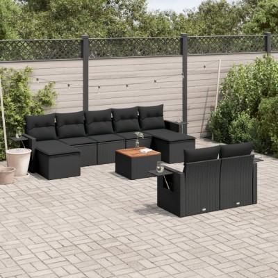 Garden set with cushions,...