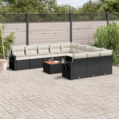 Sofa set with cushions, 12...
