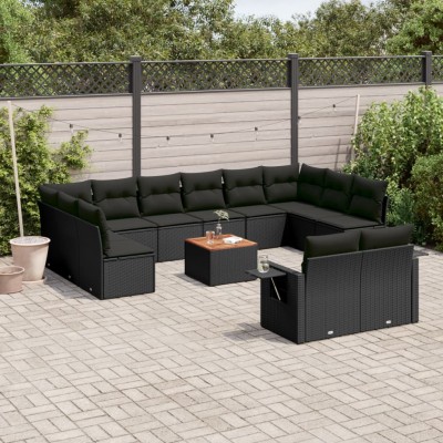 Sofa set with cushions, 13...