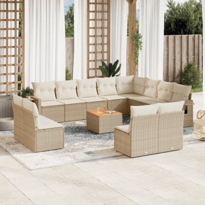 Sofa set with cushions, 13...