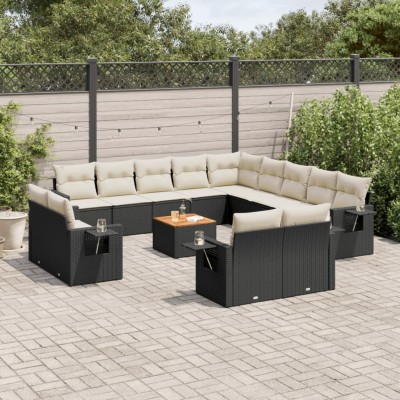 Garden set with cushions,...