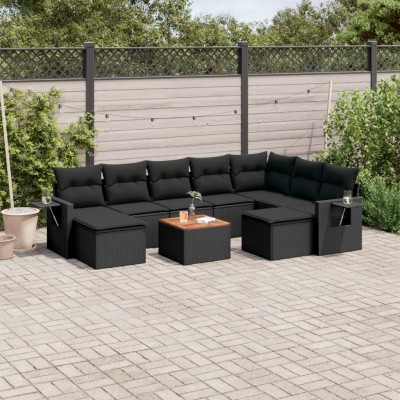 Garden set with cushions,...