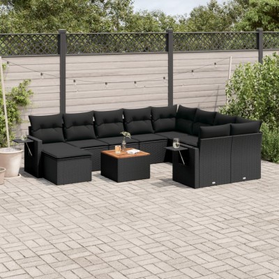 Garden set with cushions,...