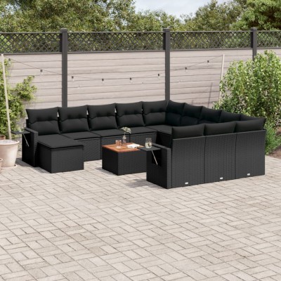 Sofa set with cushions, 13...