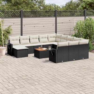 Sofa set with cushions, 13...