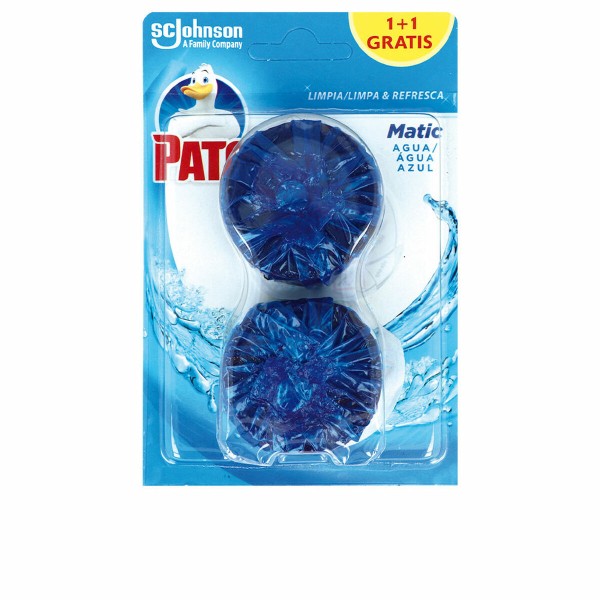 Toilet air freshener Pato 2 x 50 g Agua Azul Deodorantti