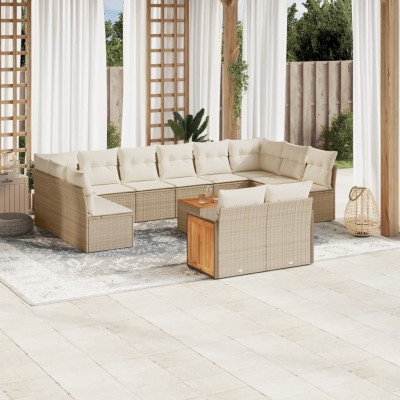 Sofa set with cushions, 13...