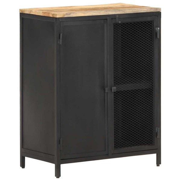 Side cabinet, 60x35x78cm, solid mango wood