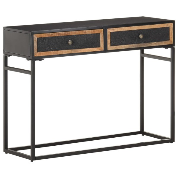 Console table, 100x35x75cm, solid mango wood