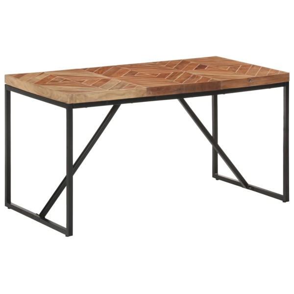 Dining table, 140x70x76cm, acacia and mango wood