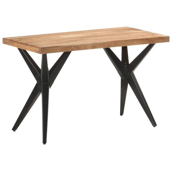 Dining table, 120x60x76cm, solid acacia wood