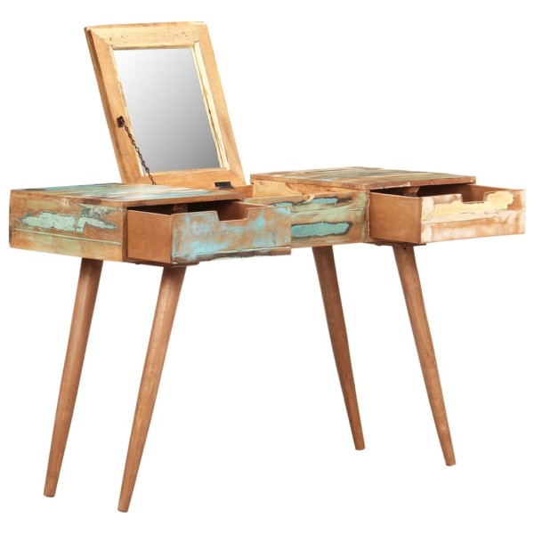 Dressing table with mirror, 112x45x76cm, wood