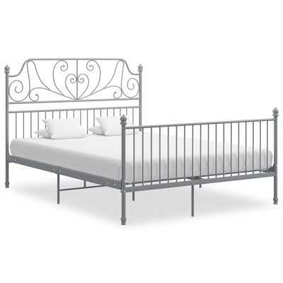 Bed frame, gray, 160x200cm,...