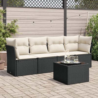Garden set with cushions, 5...