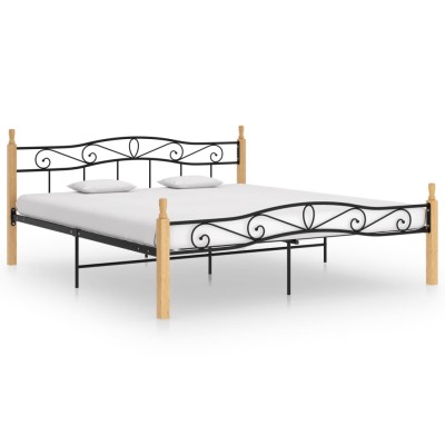 Bed frame, black,...
