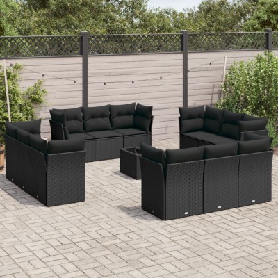 Sofa set with cushions, 13...