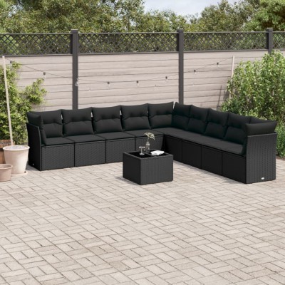 Garden set with cushions,...