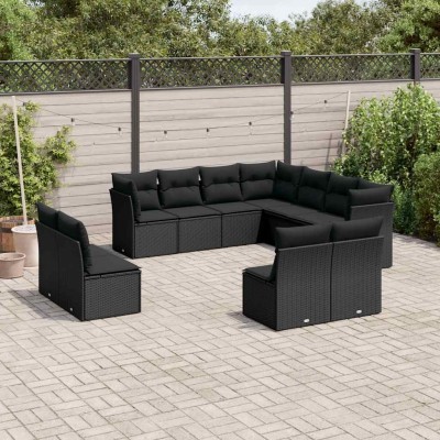 Garden set with cushions,...
