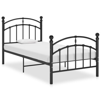 Bed frame, black,...