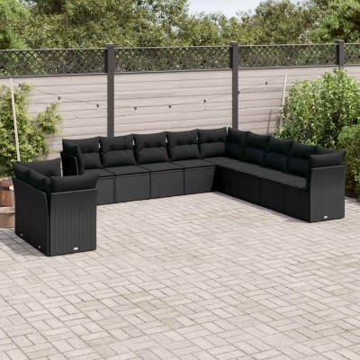 Garden set with cushions,...