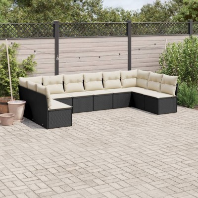 Garden set with cushions,...