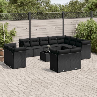 Sofa set with cushions, 13...