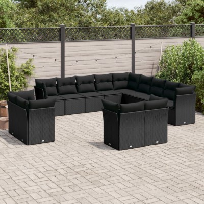Sofa set with cushions, 13...