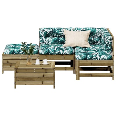 Garden lounge set with...