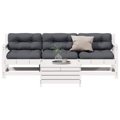 Garden set with cushions, 4...