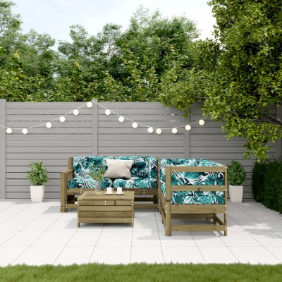 Garden lounge set with...