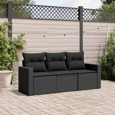 Garden set with cushions, 3...