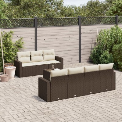 Garden set with cushions, 8...