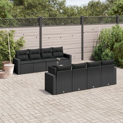 Garden set with cushions, 9...