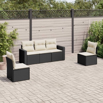 Garden set with cushions, 5...