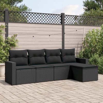 Garden set with cushions, 5...