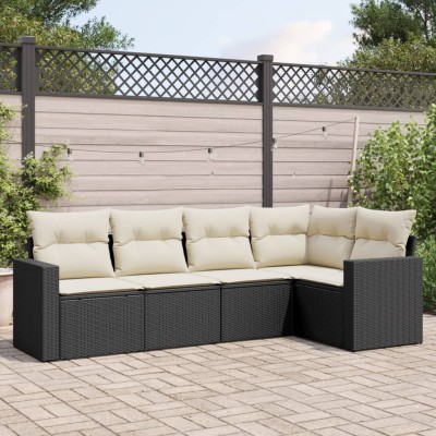 Garden set with cushions, 5...