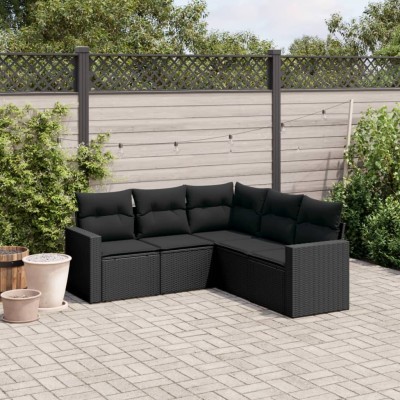 Garden set with cushions, 5...