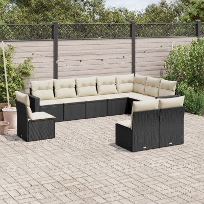 Garden set with cushions,...