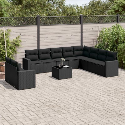 Garden set with cushions,...