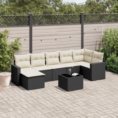 Sofa set with cushions, 8...