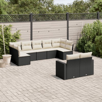 Garden set with cushions, 9...