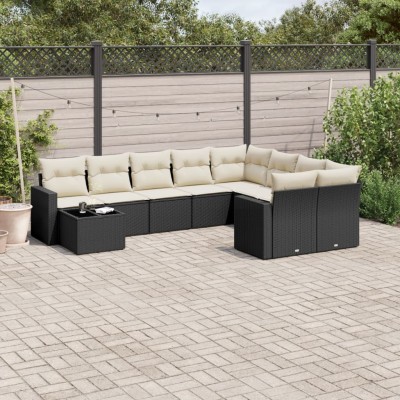 Garden set with cushions,...