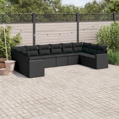 Garden set with cushions,...