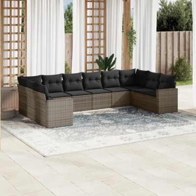 Garden set with cushions,...